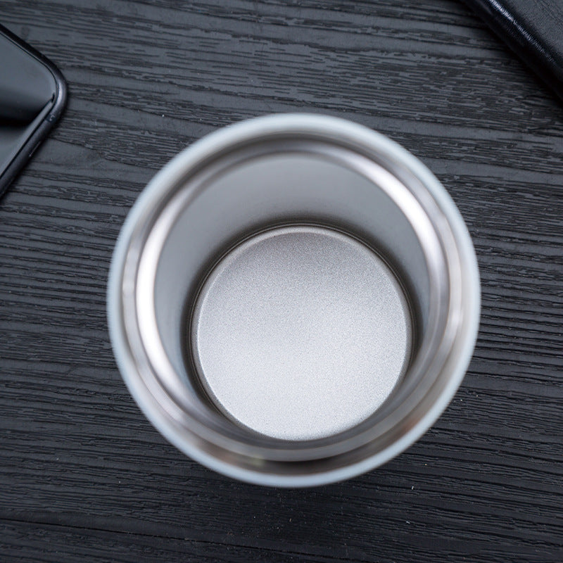 stainless steel vacuum coffee cup business bouncy mug