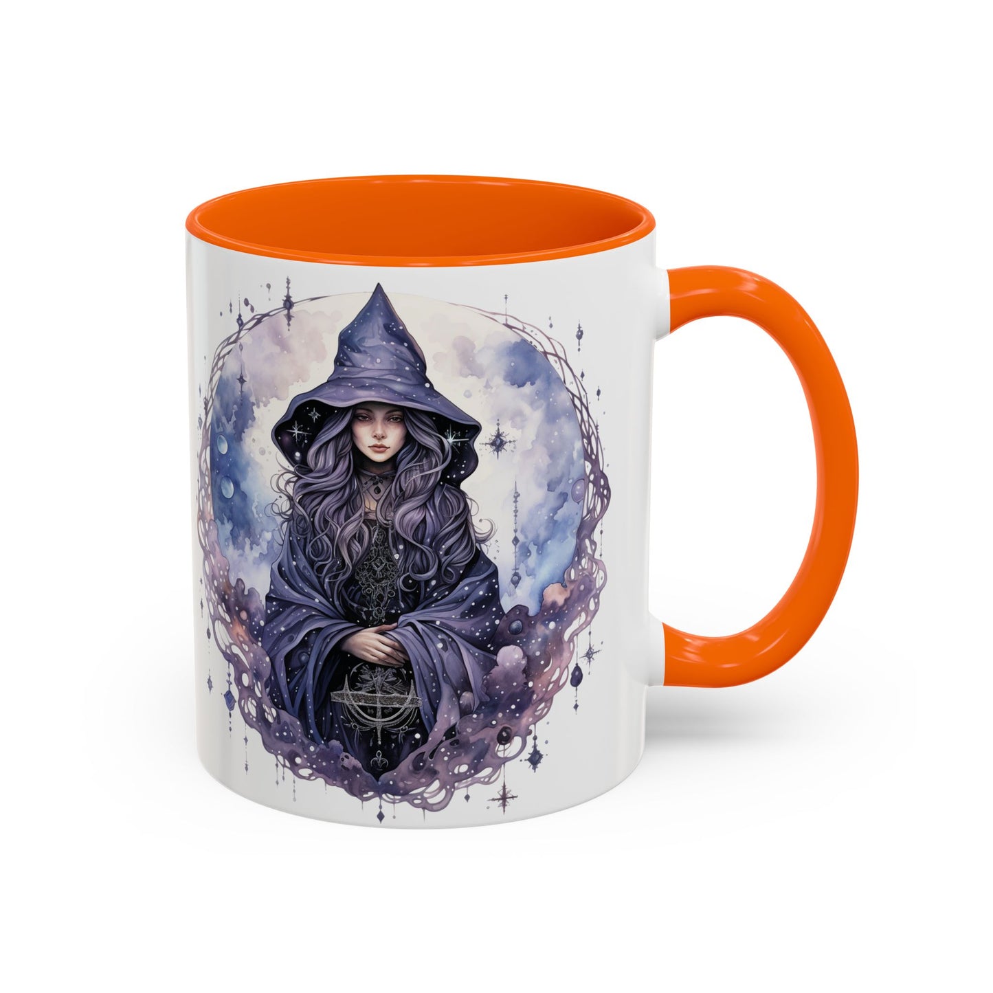 Mystical Witch Coffee Mug | Enchanted Gift for Tea Lovers, Halloween Decor, Witchcraft Lover, Celestial Home Decor, Unique Magic Mug