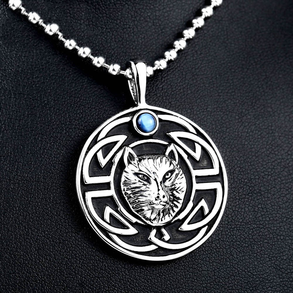 Wolf Head Pendant