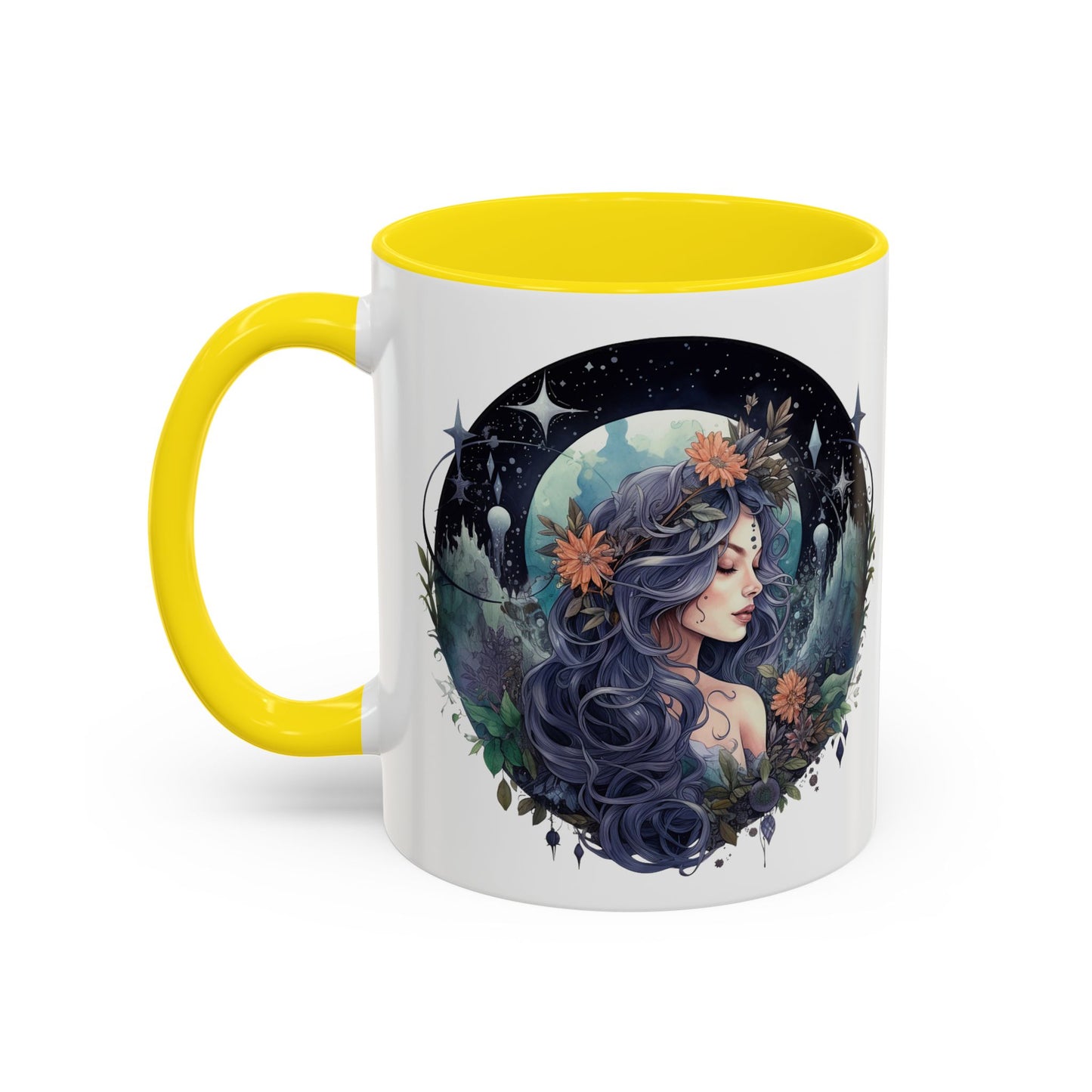 Whimsical Fairy Tale Coffee Mug, Enchanted Forest Gift, Ceramic Mug for Nature Lovers, Magical Coffee Cup, Artful Tea Mug