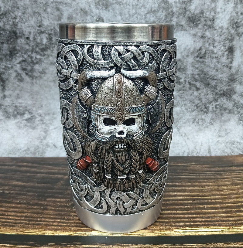 Personnalité de tasse à café Viking Vintage