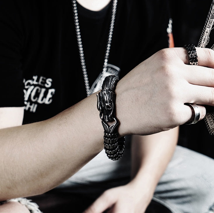 Dragon head bracelet