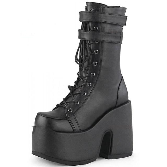 Brand New Big Size Platform Gothic Style Women's Boots
