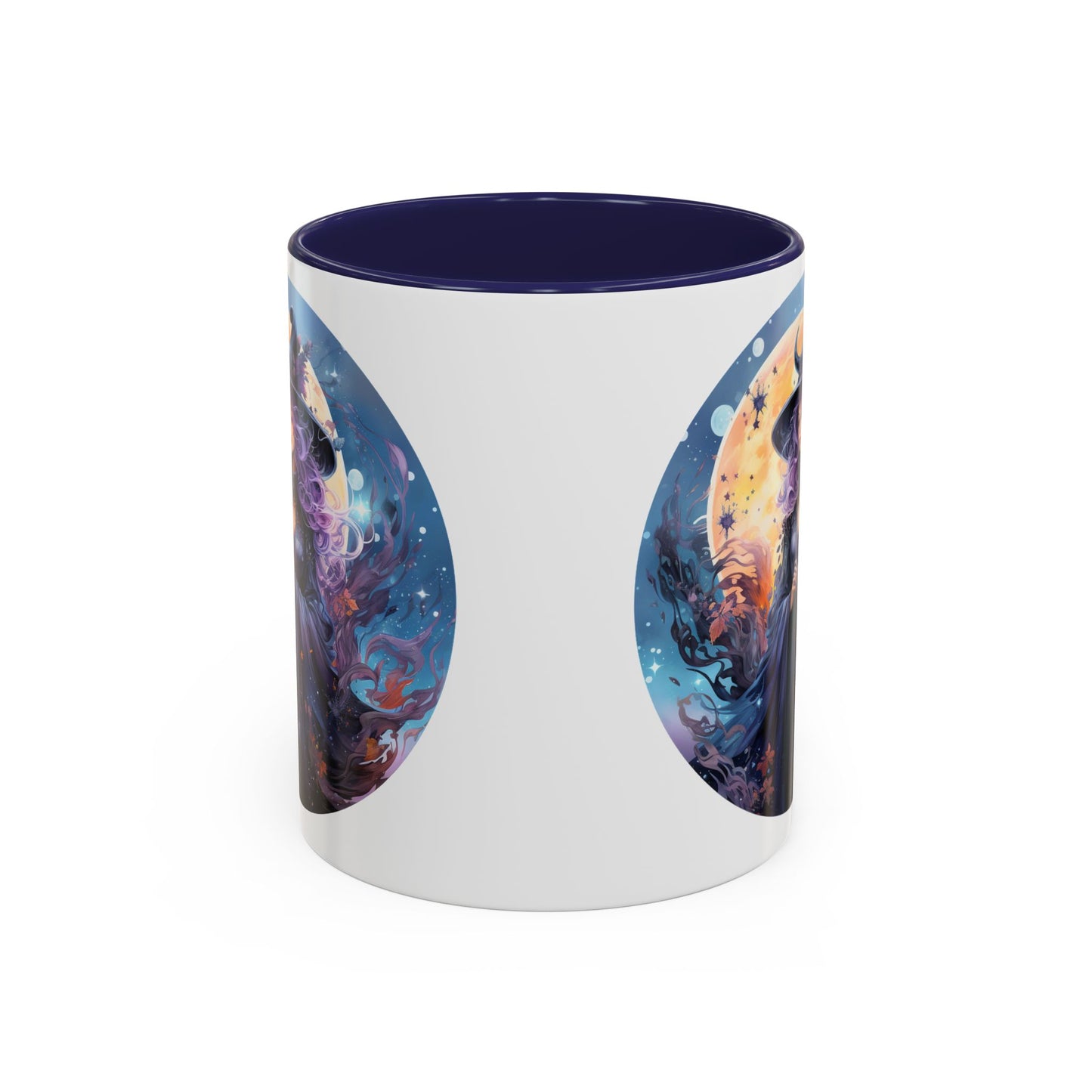 Mystical Witch Coffee Mug, Enchanted Mug, Cute Witch Gift, Magic Drinkware, Celestial Kitchen Decor, Unique Witchy Present