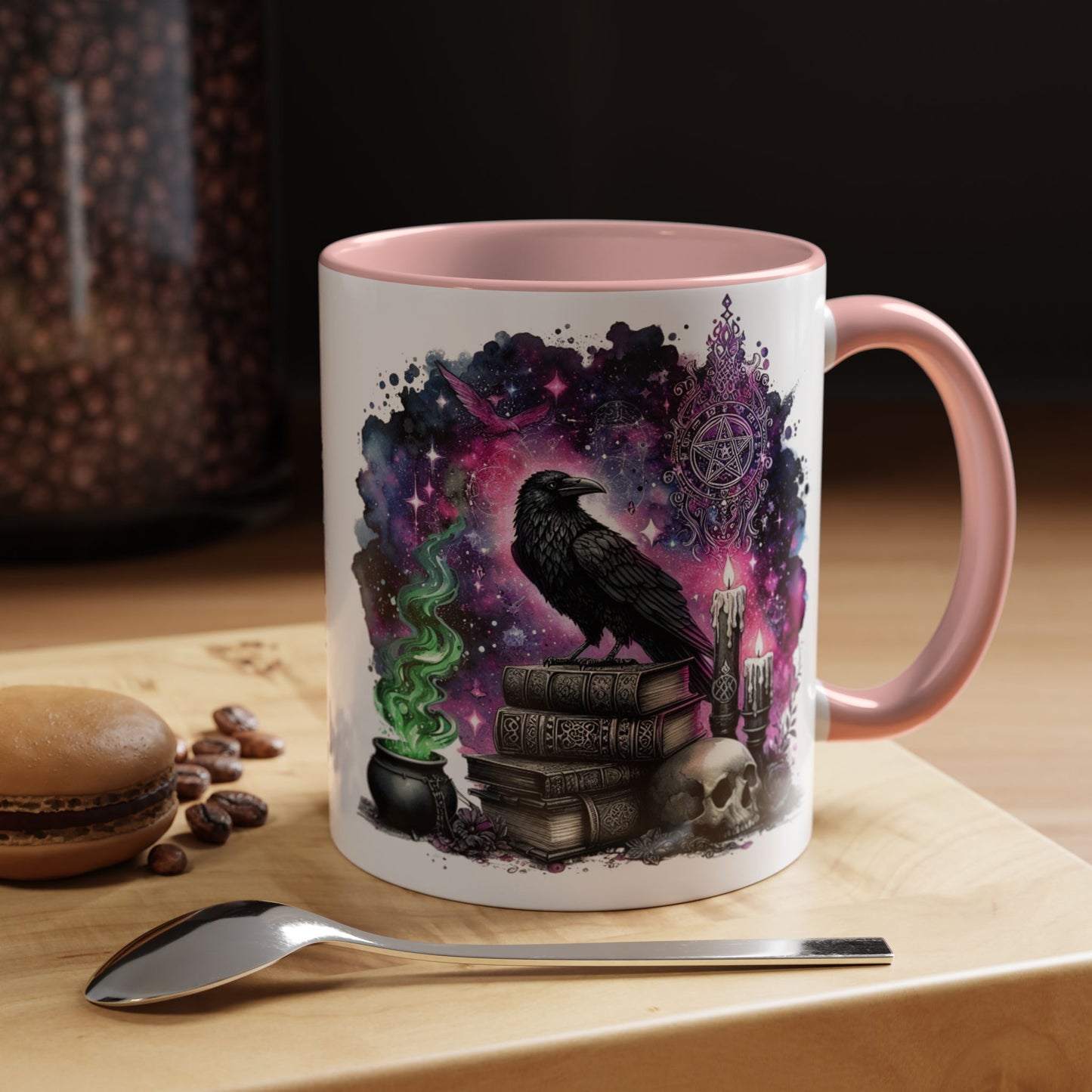 Mystical Coffee Mug, Perfect for Witches, Spellcasters, Halloween, Unique Gift, Magical Beverage Cup