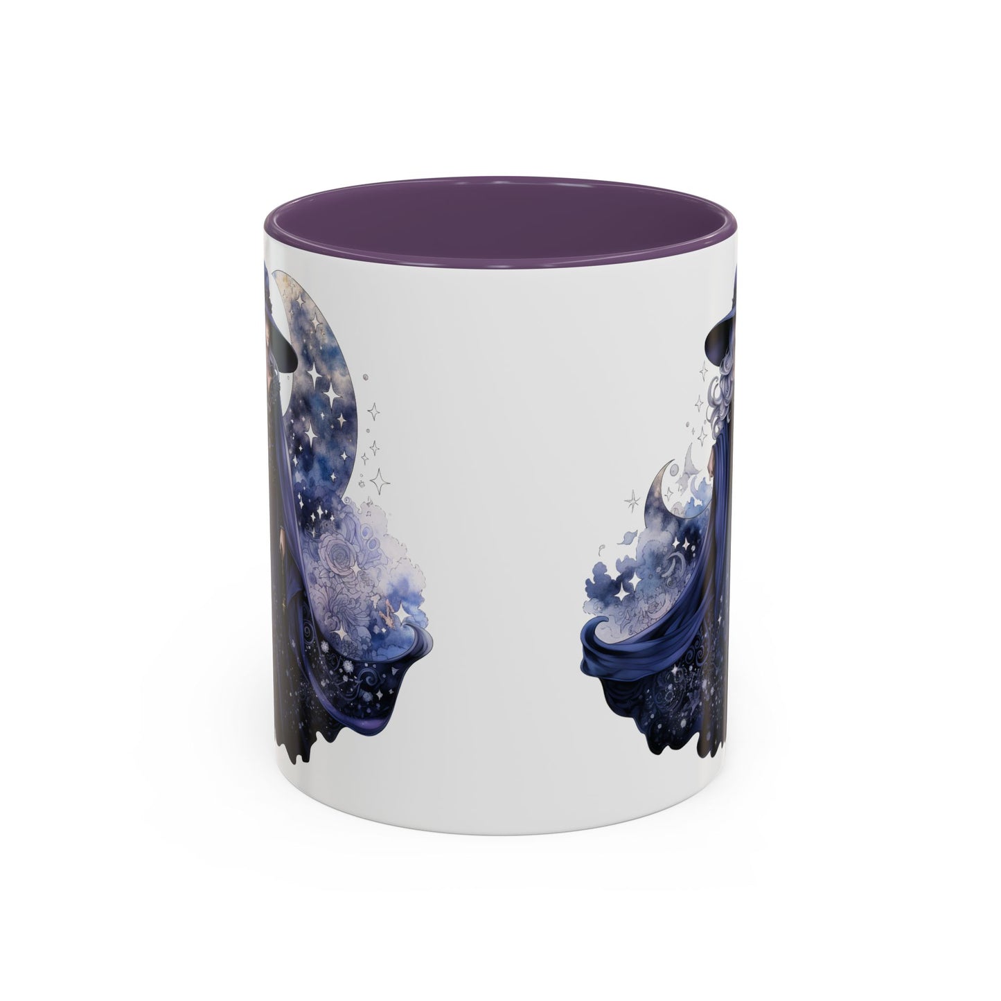Mystical Sorceress Coffee Mug, Celestial Mug, Witch Coffee Cup, Astrology Drinkware, Enchanted Gift, Moon Phase Mug