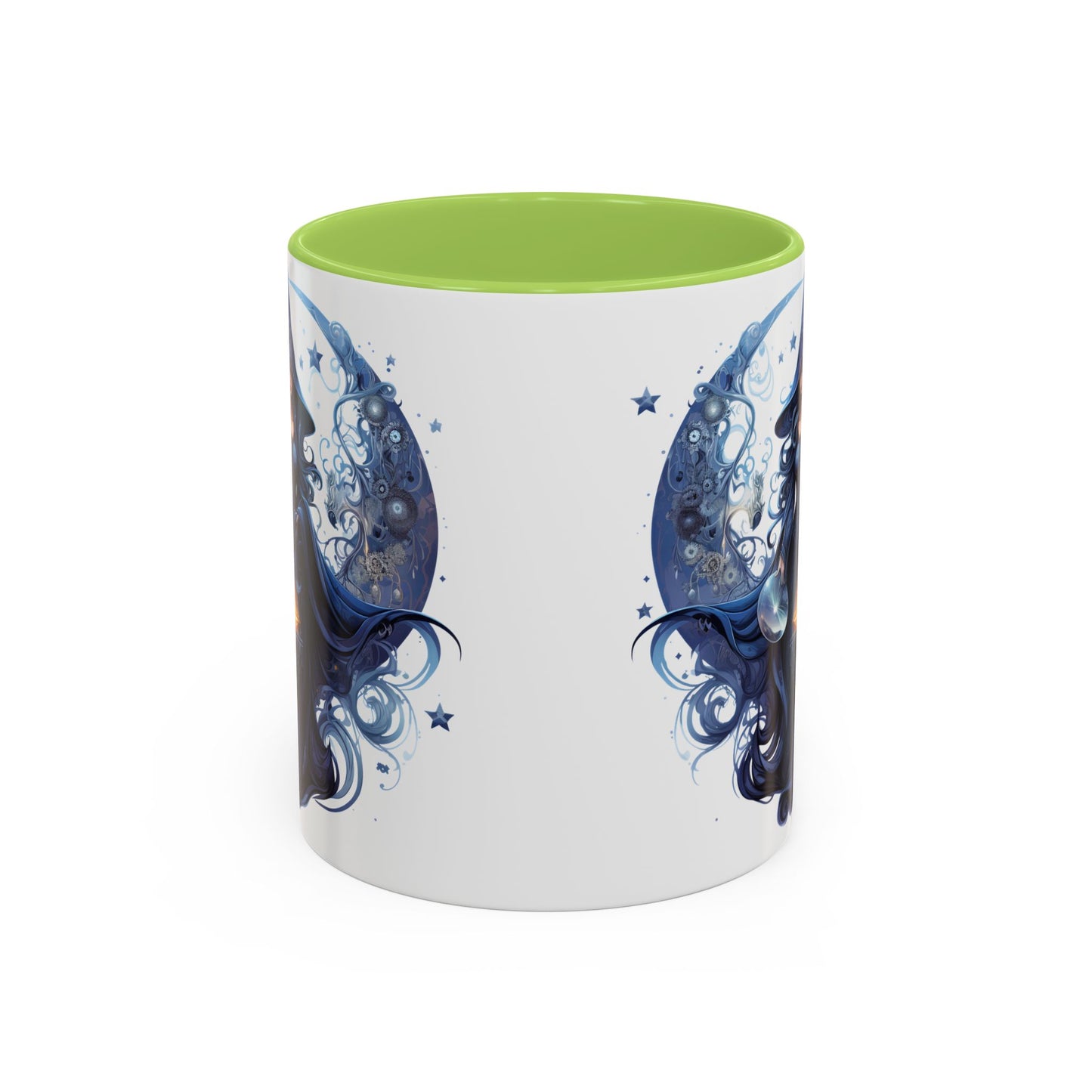 Enchanting Witch Coffee Mug - Mystic Art, Magical Decor, Astrology Gift, Unique Kitchenware, Celestial Drinkware