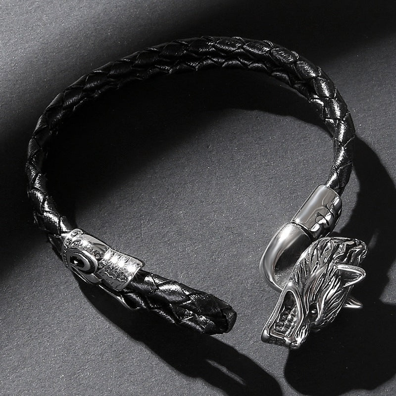 Wolf Head Bracelet