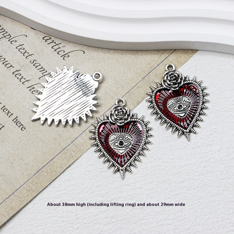 Gothic Girl Cross Love DIY Handmade Necklace Bracelet Earring Ornament Accessories