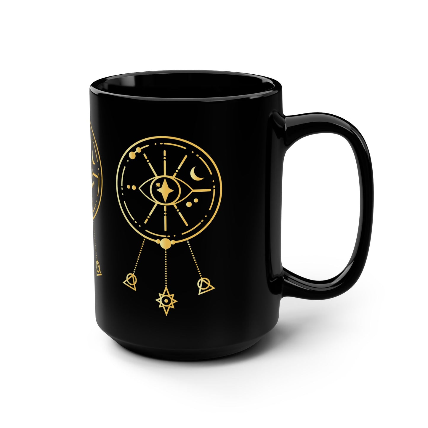 Black Mug, 15oz