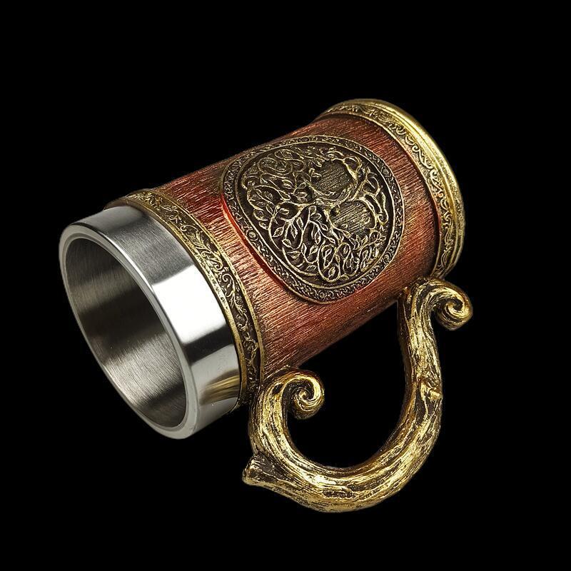 Fashion Personality World Tree Beer Steins Mug