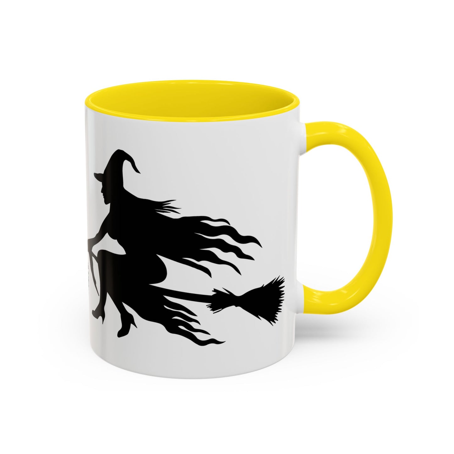 Witchy Accent Coffee Mug - Perfect for Halloween, Witch Enthusiasts, Cozy Nights, Themed Parties, Gift for Her, Magic Lovers