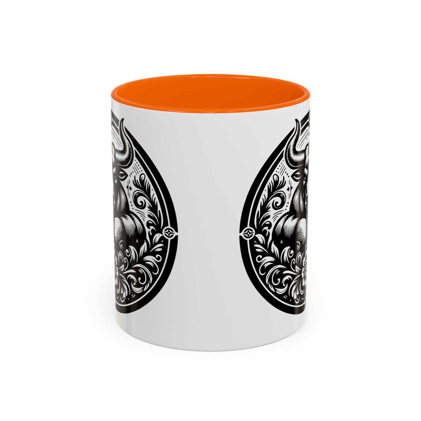 Bull-Themed Accent Coffee Mug for Animal Lovers, Unique Gift for Birthdays, Farmhouse Decor, Coffee Lover's Mug, 11oz and 15oz Options