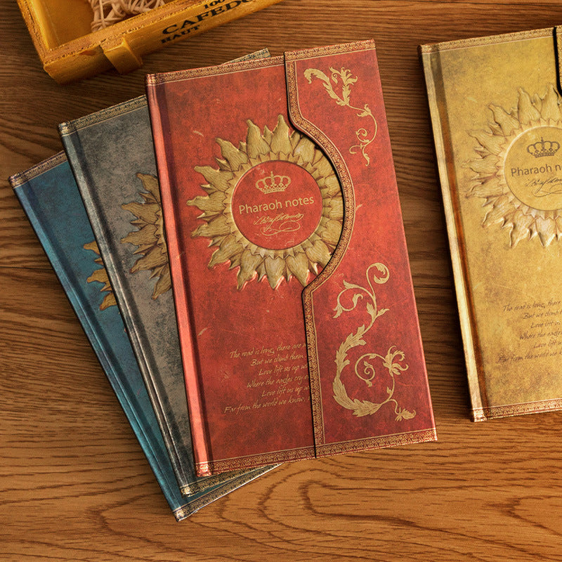 Retro European style magic notebook magnetic buckle