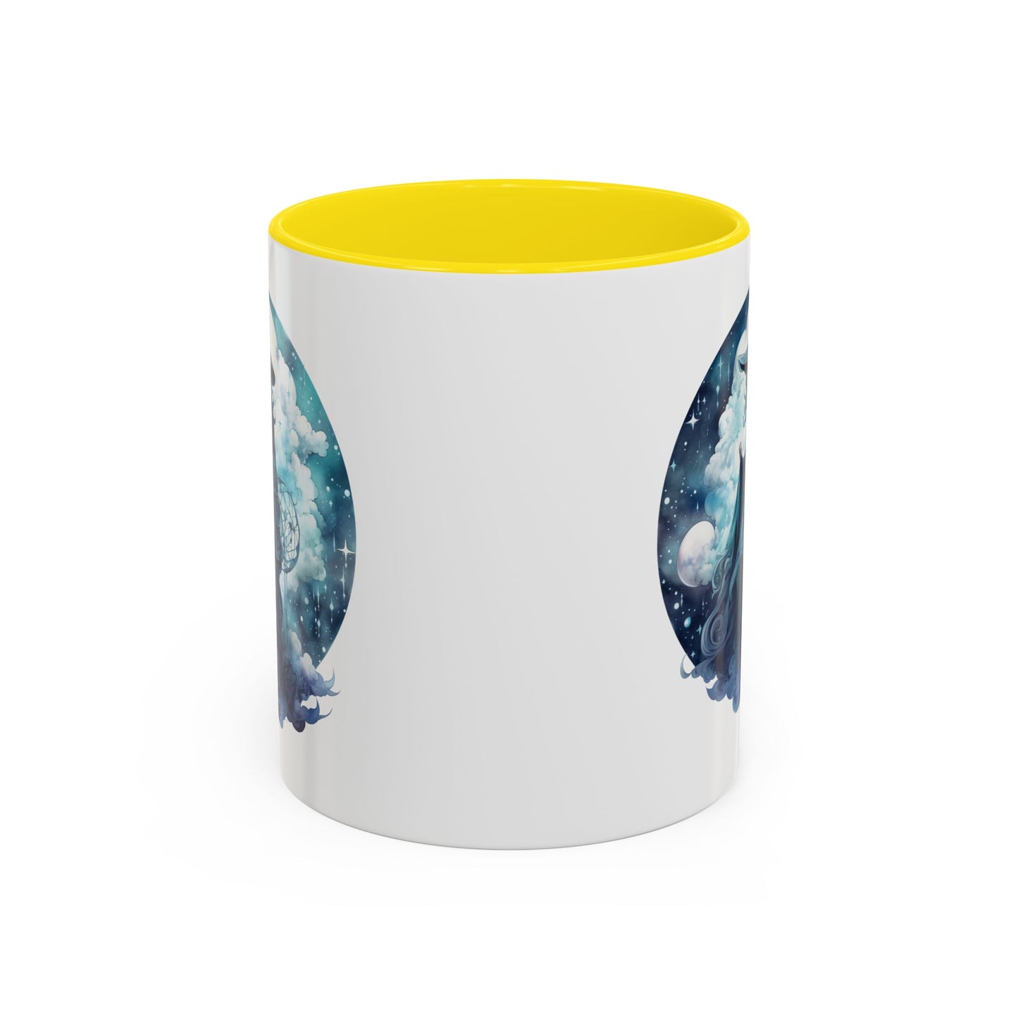 Celestial Dreamer Coffee Mug, Mystical Art Mug, Witchy Coffee Cup, Unique Gift for Her, Fantasy Mug, Astrology Theme