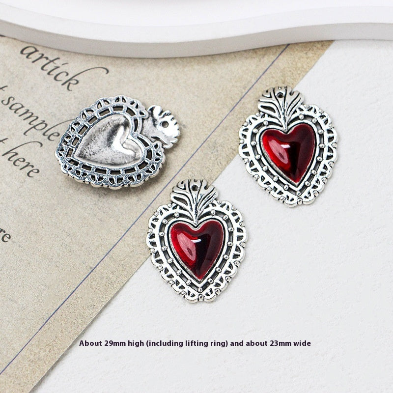 Gothic Girl Cross Love DIY Handmade Necklace Bracelet Earring Ornament Accessories