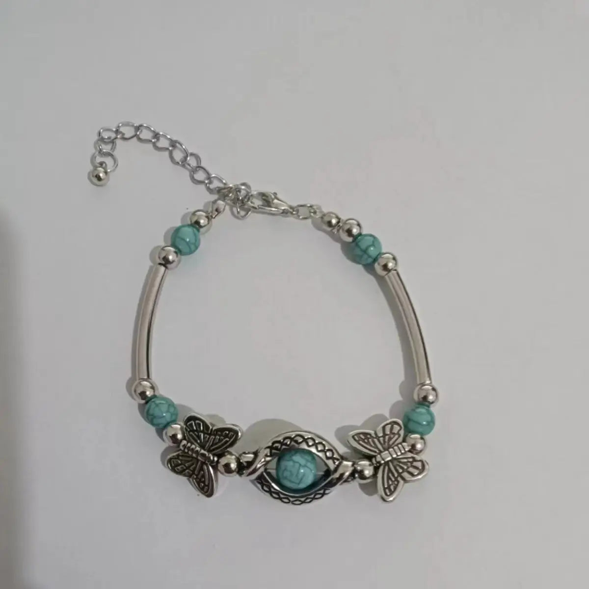 Bracelet bohème Turquoise fait à la main, bijoux ethniques papillon et tortue, tendance rétro Vintage pour femmes, meilleur vendeur