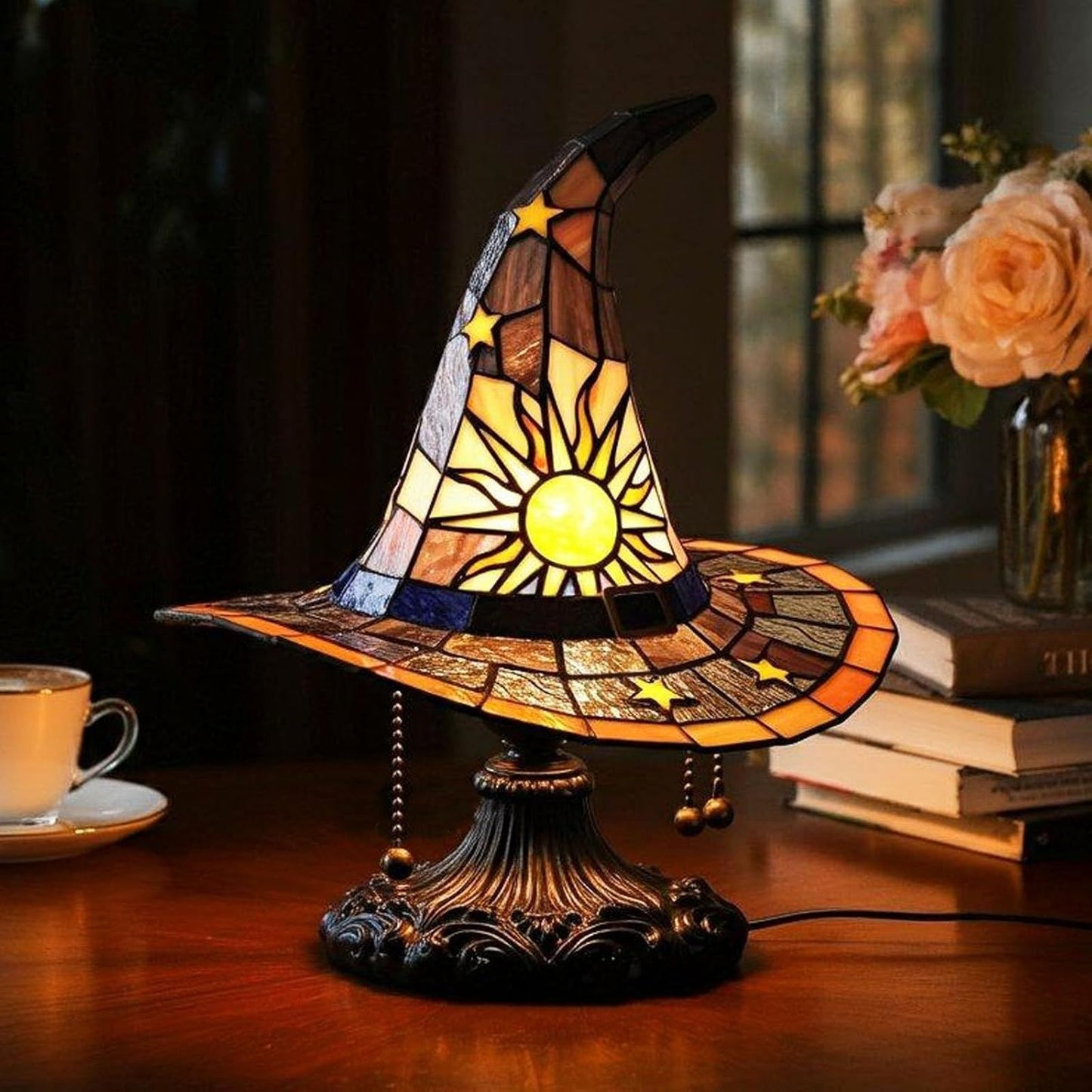 Witch Hat Lamp Decoration Magic