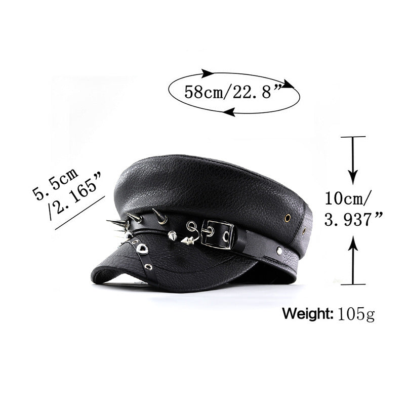 Men's And Women's Punk Hip Hop Style Beret