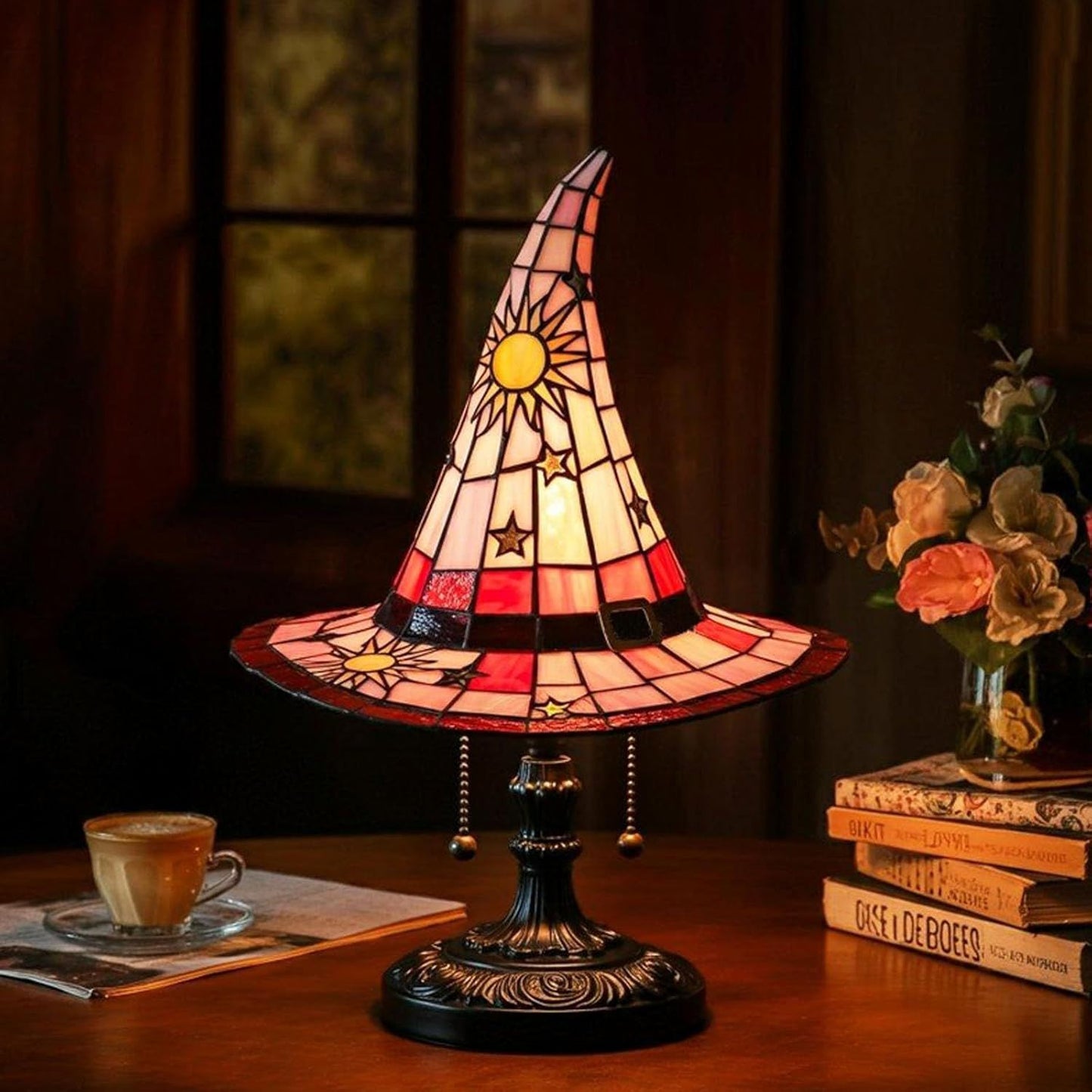 Witch Hat Lamp Decoration Magic