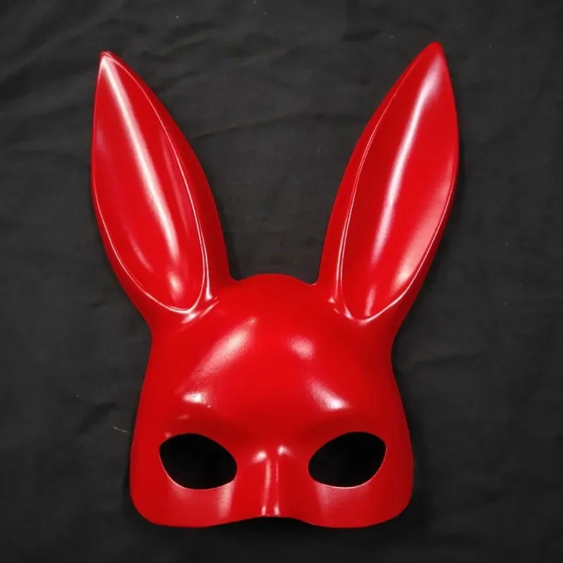 Bar KTV boîte de nuit décoration de fête Halloween princesse lapin goût Playboy lapin en peluche masque oreilles Bondage masque cadeau de noël
