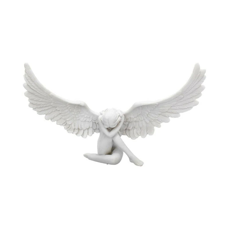 Statue jardin d'ange sanglotant, Statue d'ange déesse, ornements en résine, Figurines miniatures d'aile d'ange pour Patio