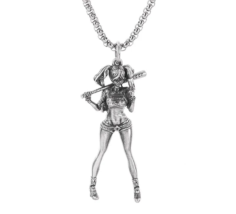Collier ange gardien couleur or pendentif ailes d'ange Style rétro pendentif bijoux en gros
