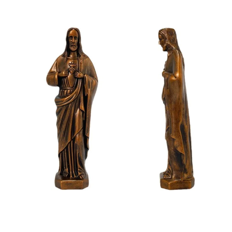 Joseph Christ le rédempteur Statue jésus Figurine résine Christ Figure chrétien catholique décoration religieuse maison bureau artisanat