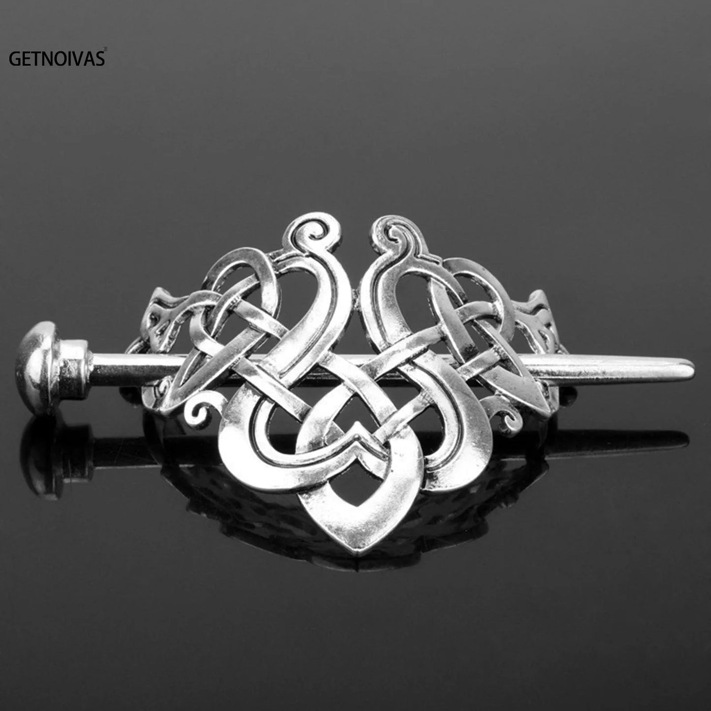 Couronne de cheveux Hanfu chinoise, chignon rétro queue de cheval, accessoire pour cheveux, couvre-chef en métal Vintage pour coiffure de fête Cosplay