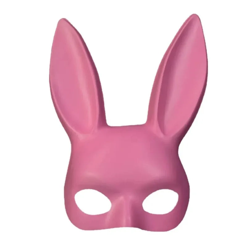 Bar KTV boîte de nuit décoration de fête Halloween princesse lapin goût Playboy lapin en peluche masque oreilles Bondage masque cadeau de noël