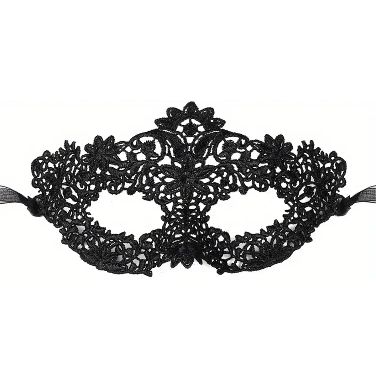 Ensemble de 2 masques de mascarade élégants en dentelle noire pour couples – Parfait pour les fêtes vénitiennes, le Mardi Gras et les célébrations d'Halloween.