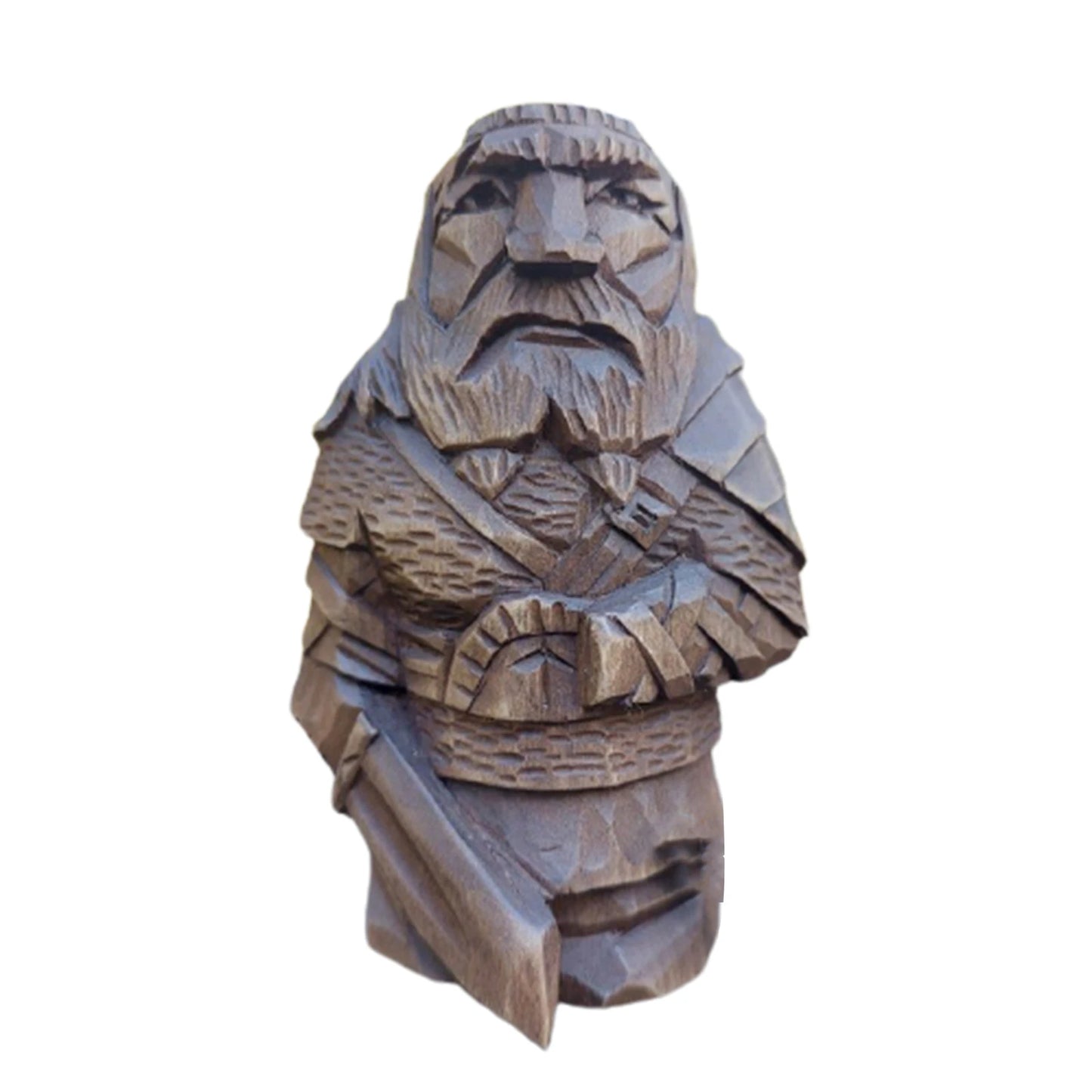 Odin FlorVor-Statue Pprédéterminée Nordique Personnalisée, Artisanat en Résine, Ornement de Bureau, Objets Miniatures