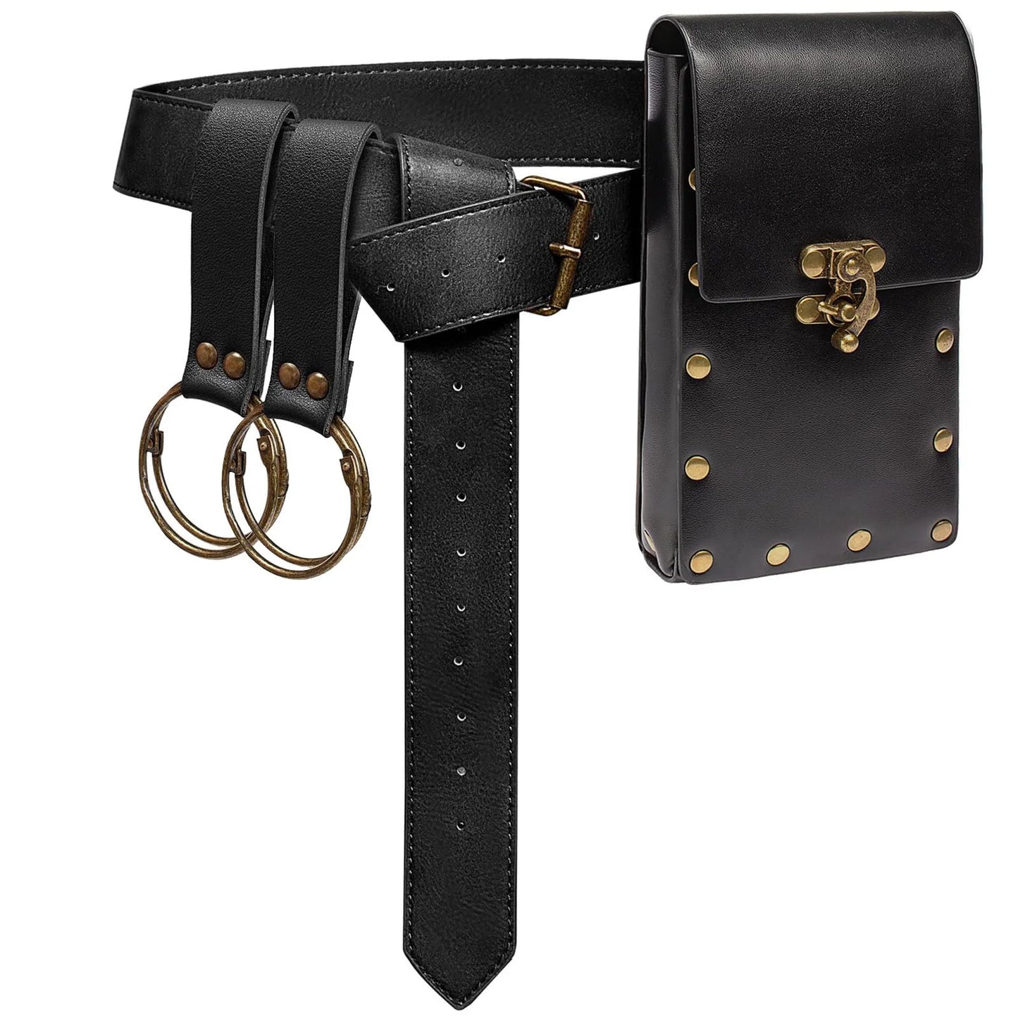 Chevalier Viking Cosplay fantaisie ceinture Wasitbag fourreau médiéval Renaissance déguisement accessoires de déguisement adulte mâle accessoires ceinture