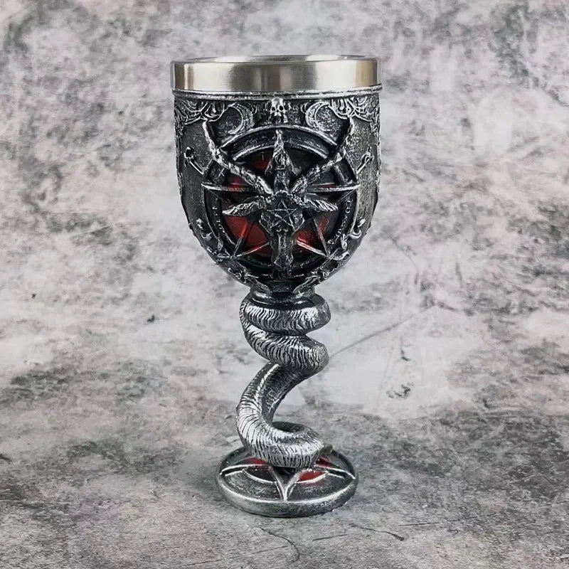 Mug à bière créative à griffe de diable, doublure en résine et acier inoxydable, tasse à café à Double paroi, gobelet à vin pour la décoration de la cuisine de la maison, cadeau