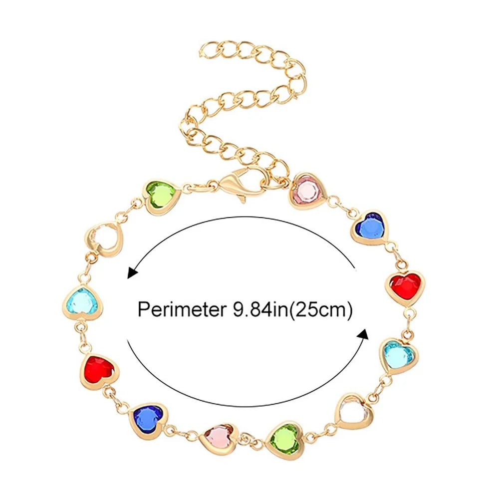 MEDFOLY Bracelet marguerite coloré mignon pour femmes bracelets délicats créatifs hypoallergéniques avec chaîne réglable bijoux délicats