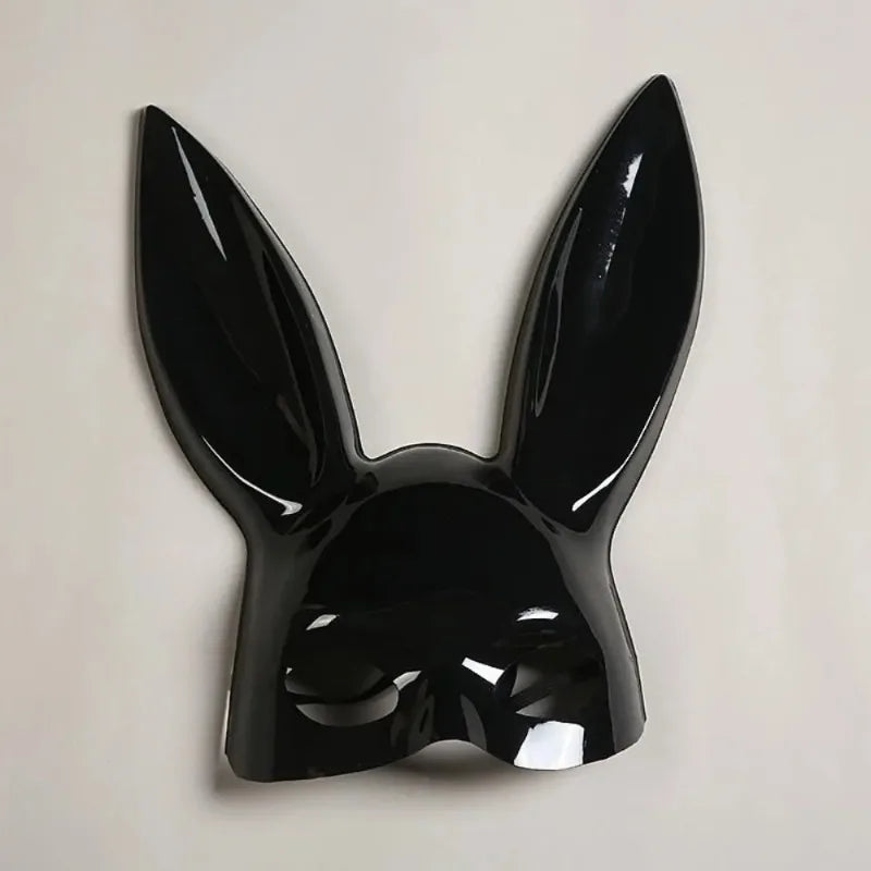 Bar KTV boîte de nuit décoration de fête Halloween princesse lapin goût Playboy lapin en peluche masque oreilles Bondage masque cadeau de noël