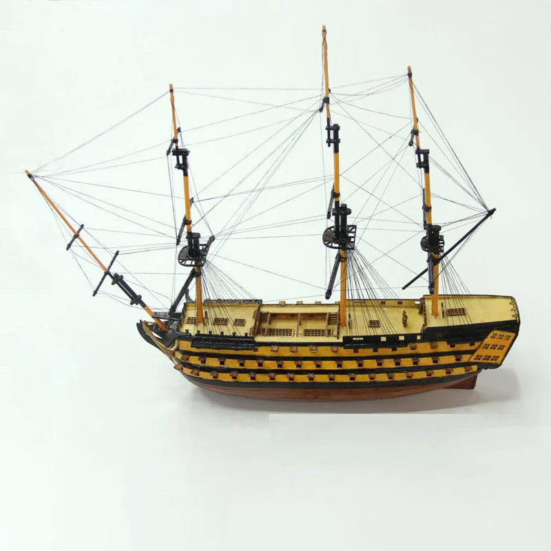 Maquette HMS Victory Sunshine, Structure Simple, Version Sailbot, Pratique des Mains, Construction de Modèles, Échelle