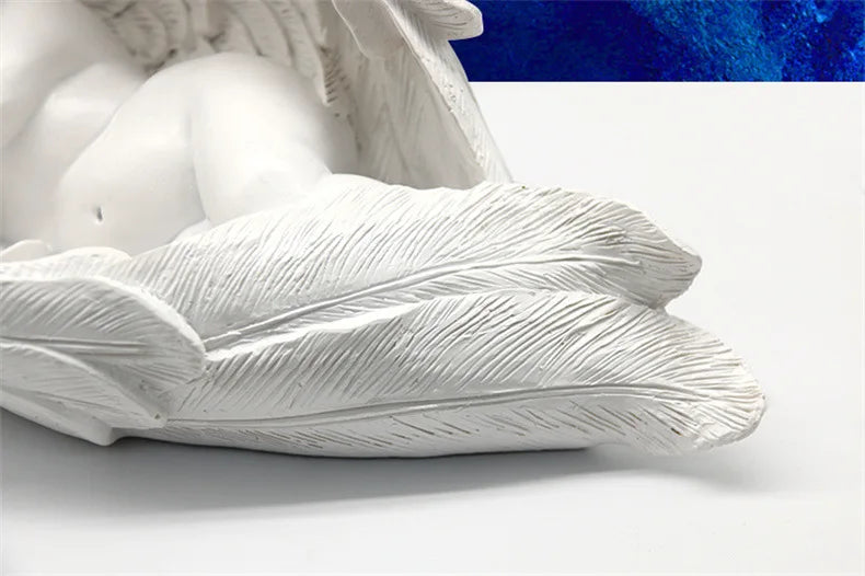 Figurine d'ange-Statue d'ange endormi de Style européen pour la décoration de la maison