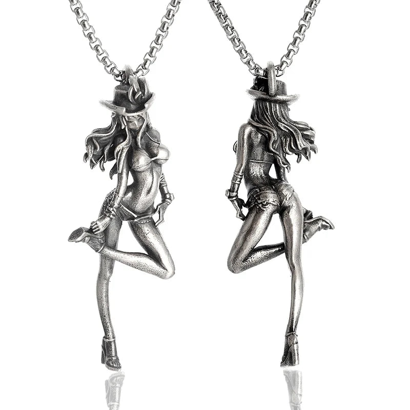 Collier ange gardien couleur or pendentif ailes d'ange Style rétro pendentif bijoux en gros