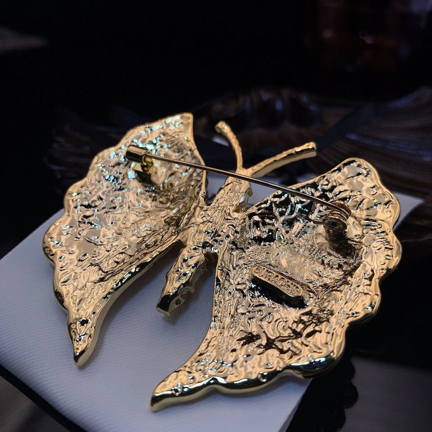 Broches papillon brillantes pour femmes unisexe beauté strass cristal insectes fête bureau broche broches cadeaux