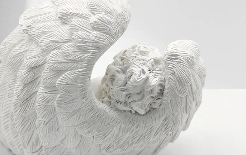 Figurine d'ange-Statue d'ange endormi de Style européen pour la décoration de la maison
