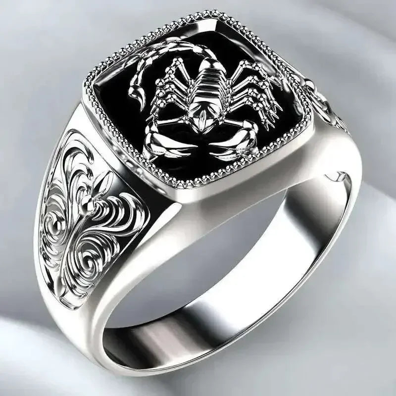 Bague de loup géant unisexe Viking, mythologie nordique, mode Hip Hop Rock ,Totem Punk.