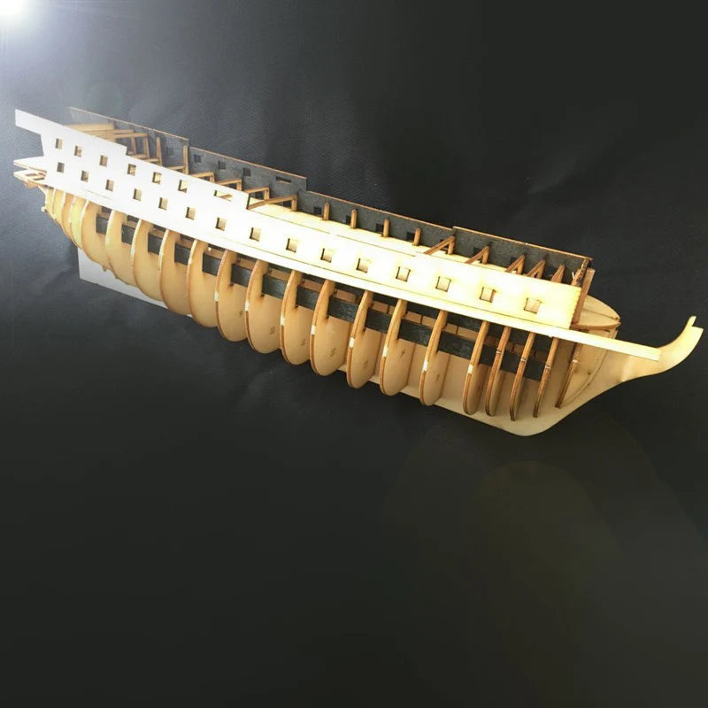 Maquette HMS Victory Sunshine, Structure Simple, Version Sailbot, Pratique des Mains, Construction de Modèles, Échelle