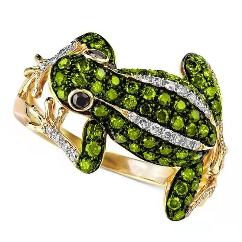 Bague Milangirl en Zircon Vert – Élégance et Raffinement pour Femme, Cadeau Idéal d'Anniversaire