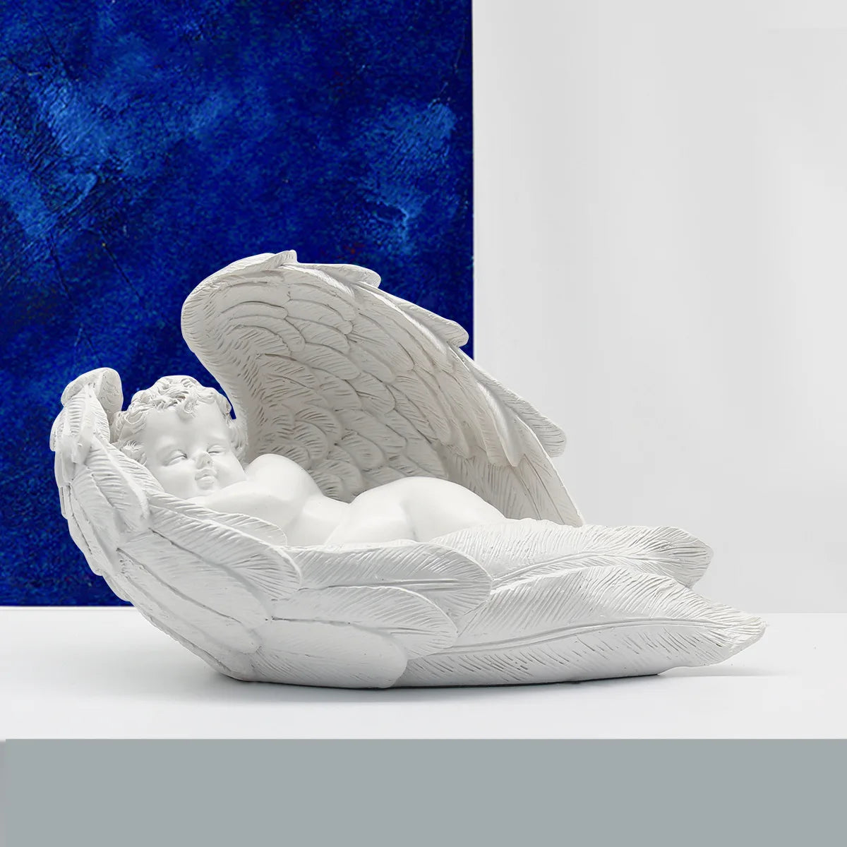 Figurine d'ange-Statue d'ange endormi de Style européen pour la décoration de la maison