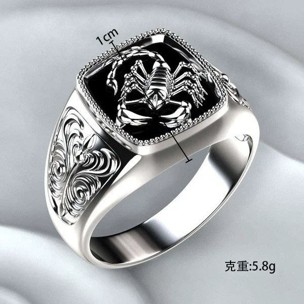 Bague de loup géant unisexe Viking, mythologie nordique, mode Hip Hop Rock ,Totem Punk.