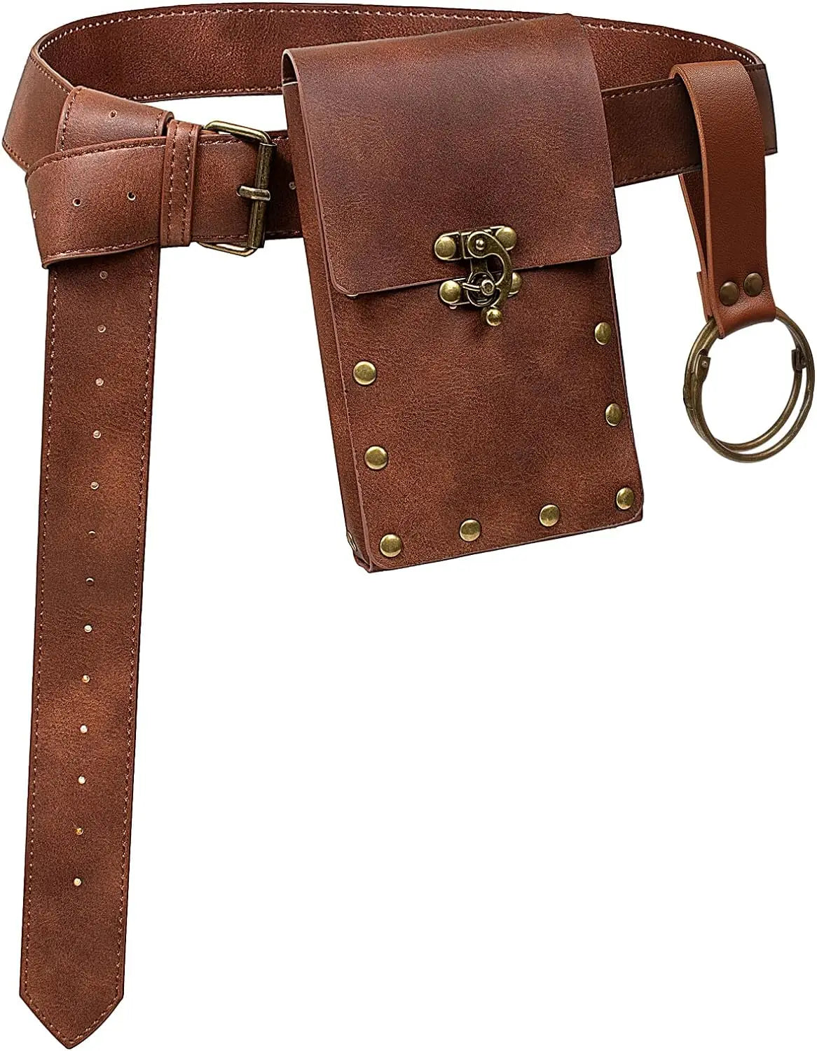 Chevalier Viking Cosplay fantaisie ceinture Wasitbag fourreau médiéval Renaissance déguisement accessoires de déguisement adulte mâle accessoires ceinture