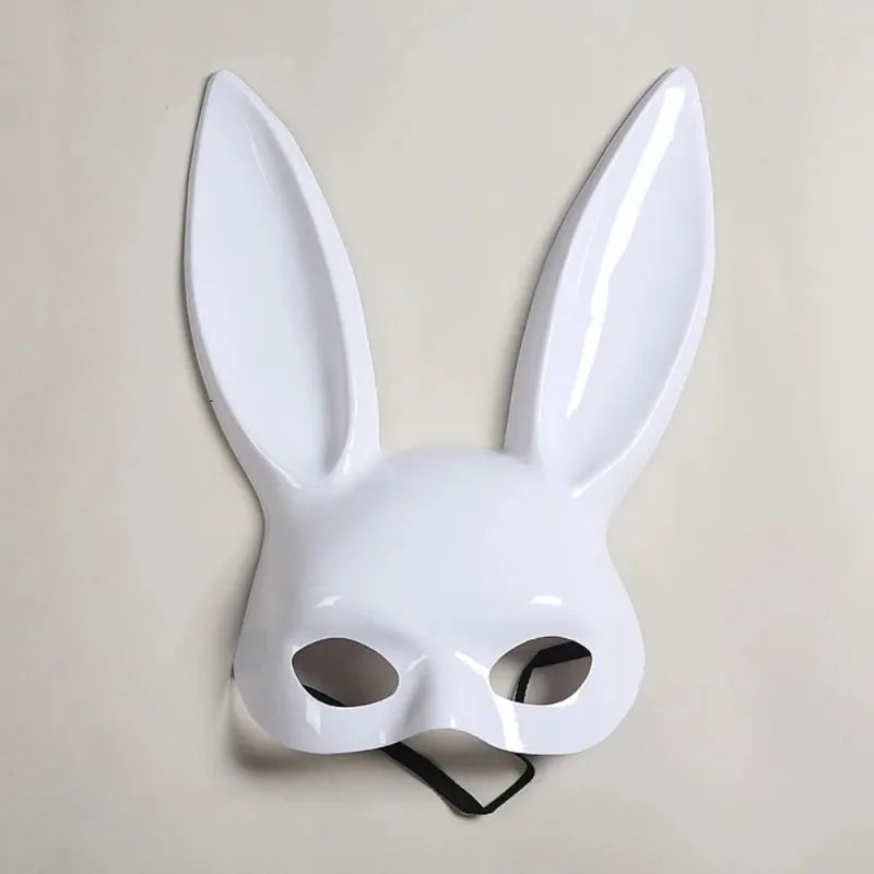 Bar KTV boîte de nuit décoration de fête Halloween princesse lapin goût Playboy lapin en peluche masque oreilles Bondage masque cadeau de noël