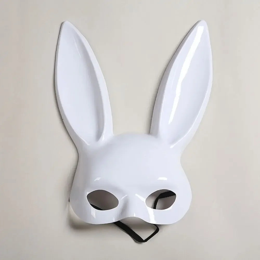 Bar KTV boîte de nuit décoration de fête Halloween princesse lapin goût Playboy lapin en peluche masque oreilles Bondage masque cadeau de noël