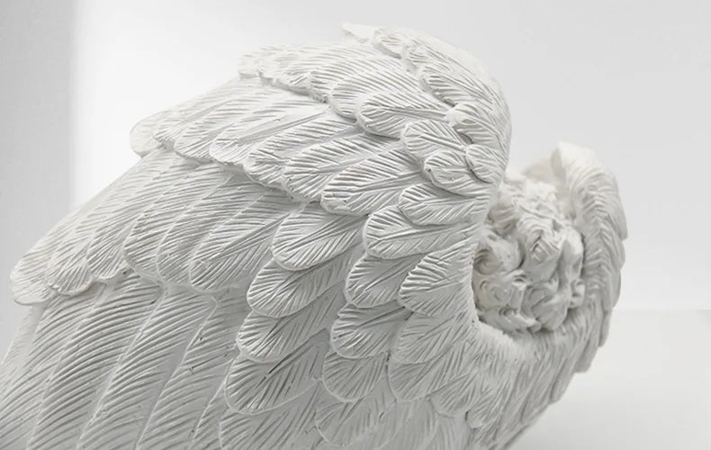 Figurine d'ange-Statue d'ange endormi de Style européen pour la décoration de la maison